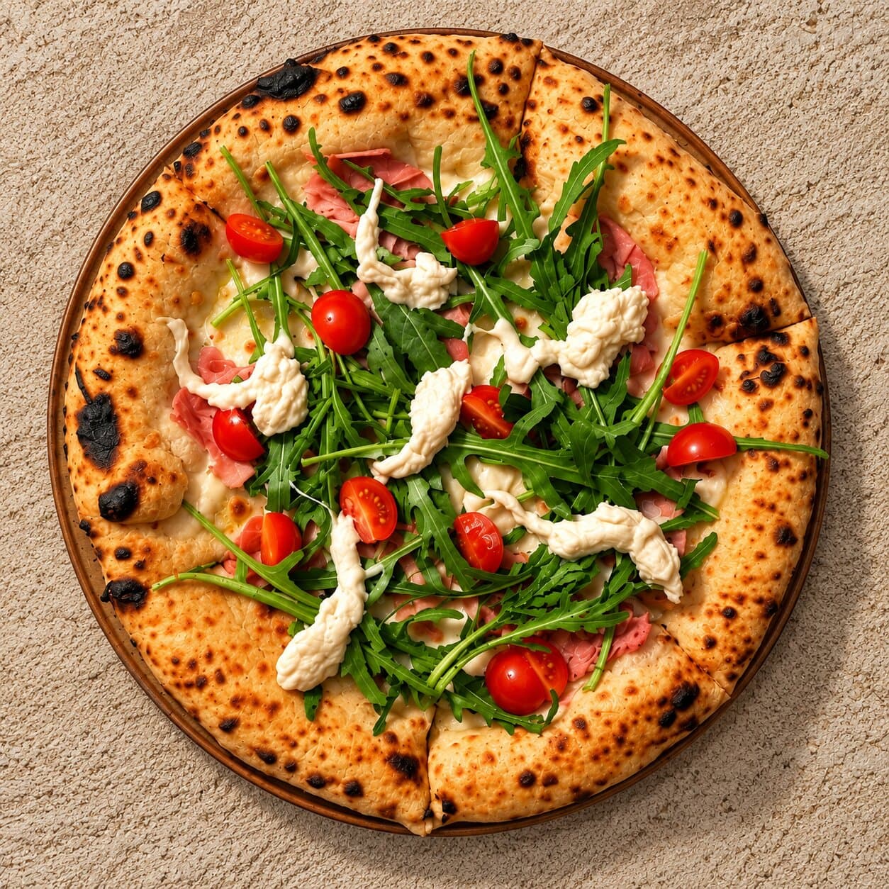 Mortadella with strachatella