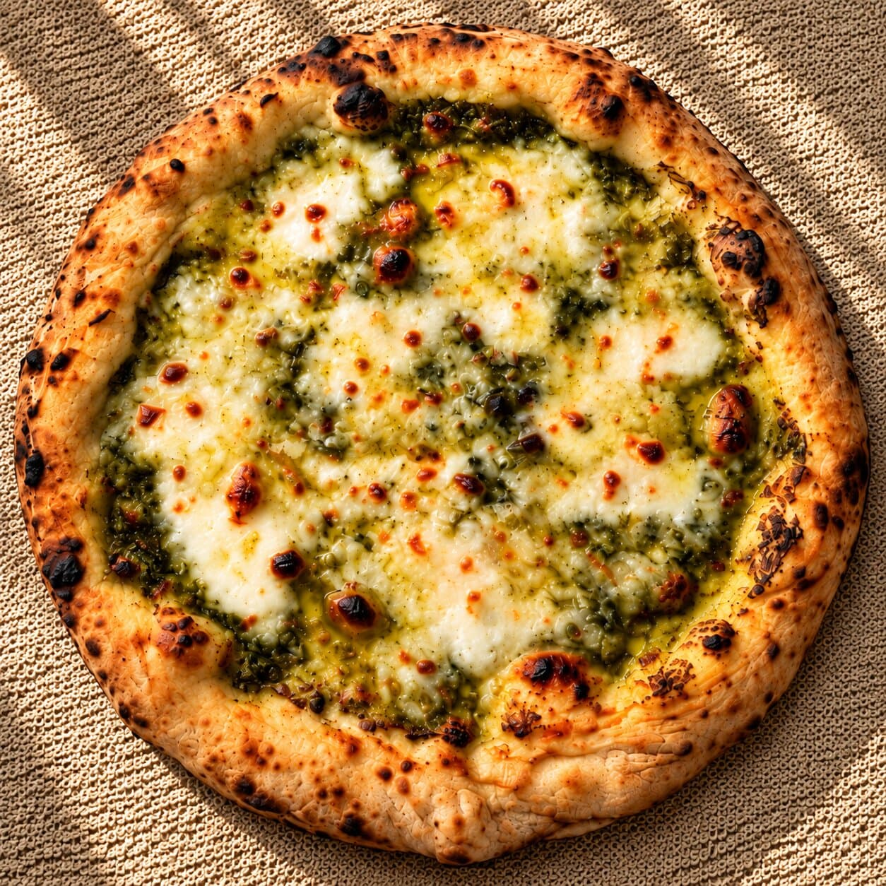 Pesto mozzarella