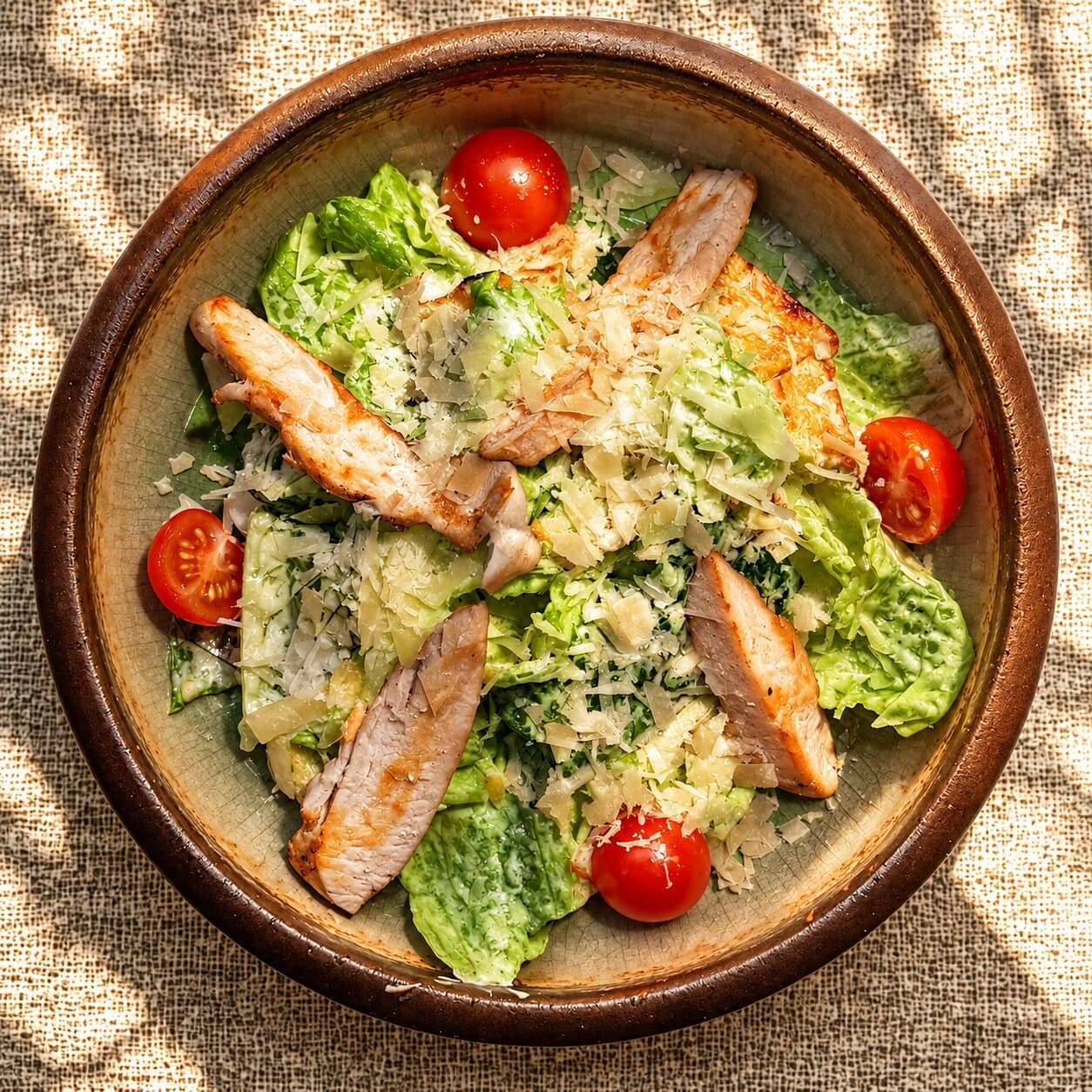 Caesar with chicken