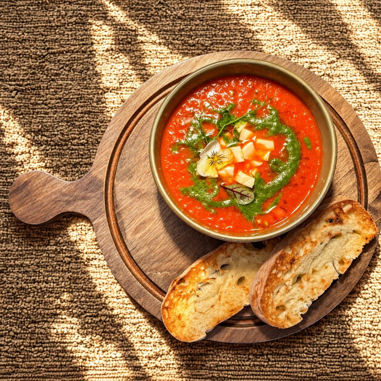 Cream soup San Marzano