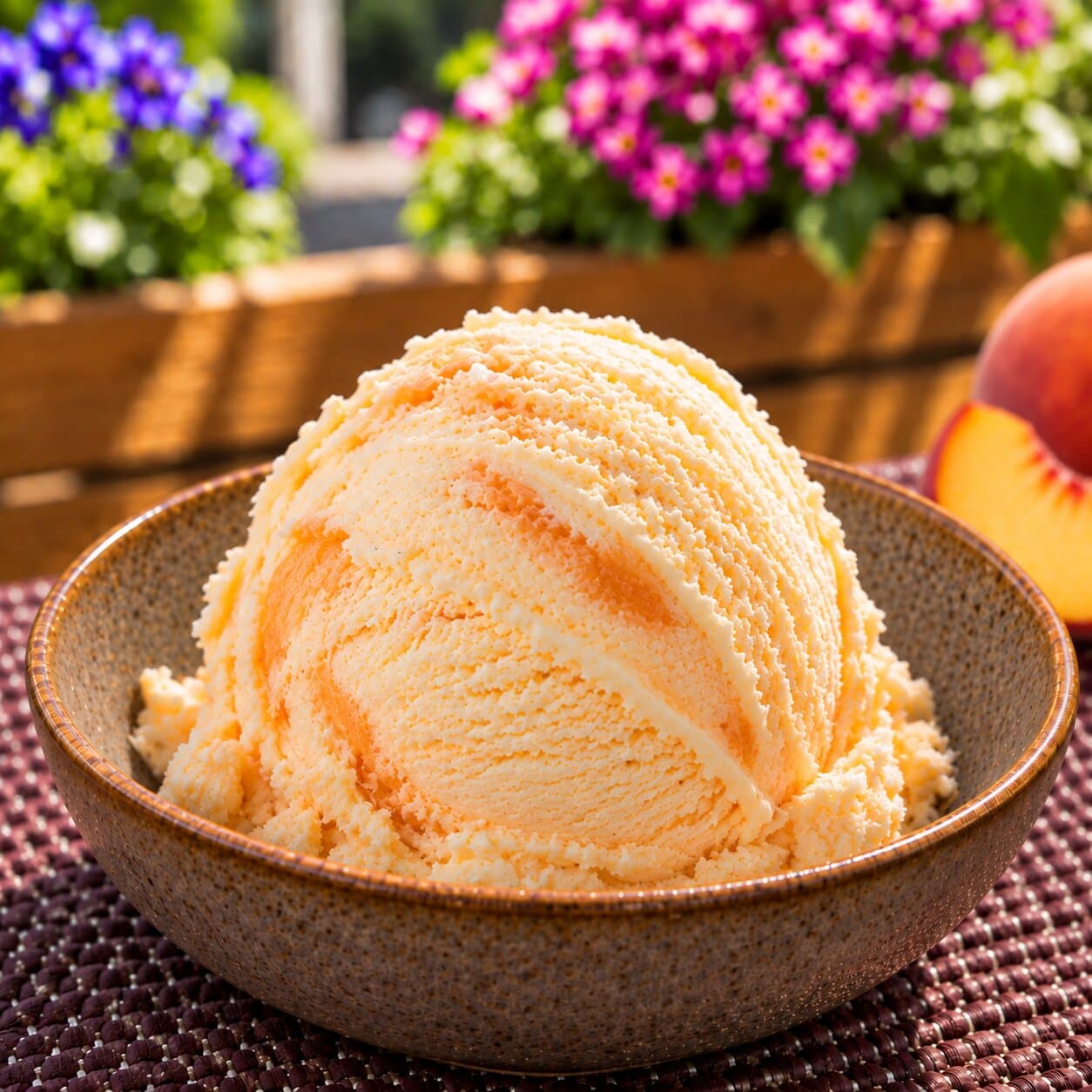 Peach Ice Cream